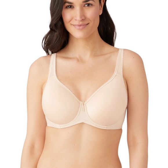 Wacoal Basic Beauty Spacer Underwire T-Shirt Bra Sz 38D - Picture 1 of 10